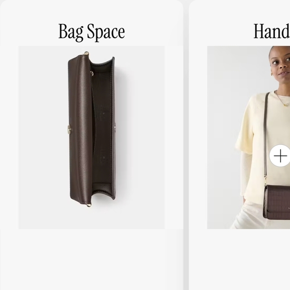 Kate Spade Madison Bag And Card Holder In Metallic Croc Hot Fudge - Picture 8 of 16